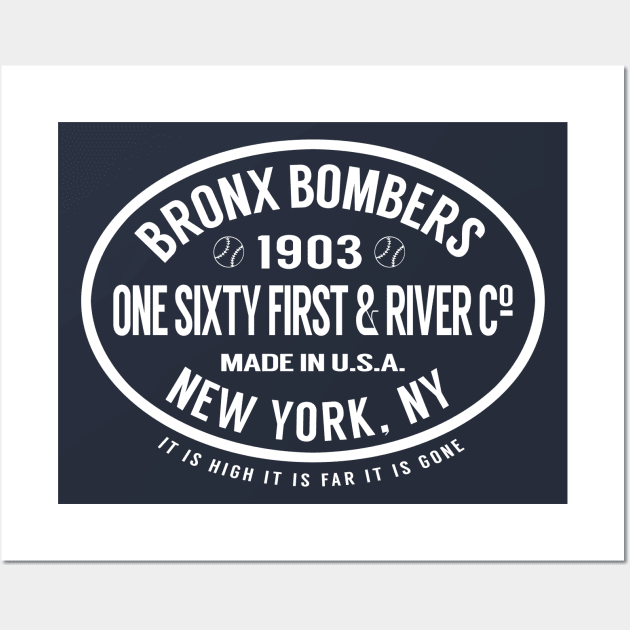 Bronx Bomber Slugger Wall Art by PopCultureShirts